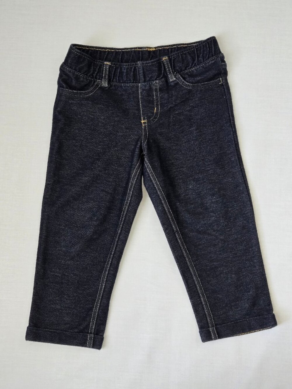 Jumping Beans Girls Size 6 Dark Wash Pull-On Jeggings